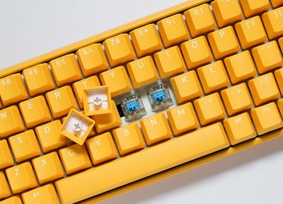 Ducky One 3 Yellow SF toetsenbord USB Geel