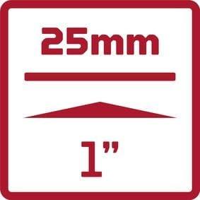 Gedore RED R86100059 3300685 Verlenging 1 inch Aandrijving 1 (25 mm) 1 stuk(s)