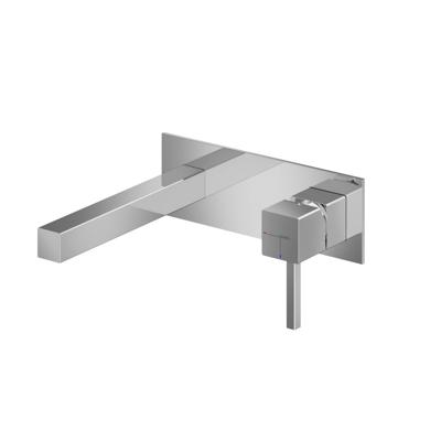 Hotbath Bloke inbouw wastafelmengkraan plaat chroom