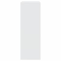 Schoenenkast 60x34x96,5 cm bewerkt hout wit - thumbnail