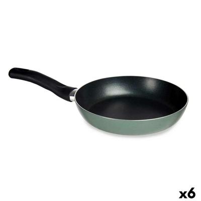Pan Kinvara Groen Aluminium 20 cm (6 Stuks)