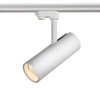 LED railspot 10W 3000K 24° 800 lumen wit armatuur voor 3 fase spanningsrail - thumbnail