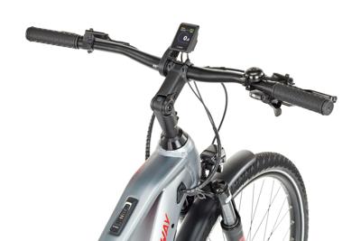 CONWAY elektrische trekkingfiets "cairon t 2.0 625 se" (#1) ebike conw. ciaron t 2.0 625 se 28/60 9sp sil./red CONWAY elektrische trekkingfiets "cairon t 2.0 625 se" (#1) ebike conw. ciaron t 2.0 625 se 28/60 9sp sil./red