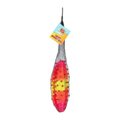 Sun Fun pukkelbal regenboog 220gr 21cm