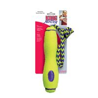 Hond Air Dog Squeakair stick met touw medium Kong Gebr. de Boon - Kong - thumbnail