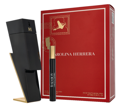Carolina Herrera Bad Boy Giftset 110 ml Eau de Toilette Heren Carolina Herrera Bad Boy Giftset 110 ml Eau de Toilette Heren