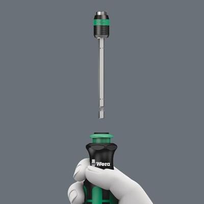 Wera 817 R Bits-Handhouder met Rapidaptor Snelwisselhouder, 1/4 duim x 133 mm - 1 stuk(s) - 05051482001 - thumbnail