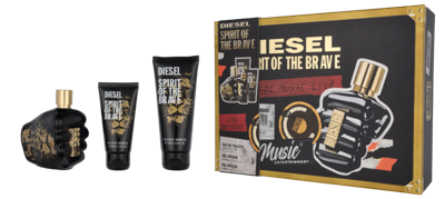 Diesel Spirit Of The Brave Pour Homme Giftset Eau de Toilette 275 ml Heren Diesel Spirit Of The Brave Pour Homme Giftset Eau de Toilette 275 ml Heren