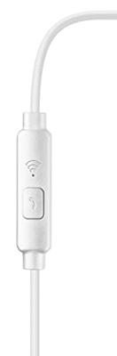 AQL: Club in-ear incl. microfoon - Wit AQL: Club in-ear incl. microfoon - Wit