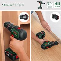 Bosch Home and Garden AdvancedDrill 18V-80 QuickSnap 06039E2000 Accu-schroefboormachine 18.0 V - thumbnail