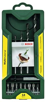 Bosch Accessoires Multifunctionele boor set 14-delig - Voor hout, metaal en steen + schroefbitset - 2607017161