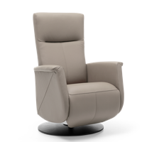 Sta-op Stoel Toscana Grijs Leer - thumbnail