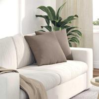 Sofa kussens Taupe Stof - thumbnail