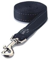 ROGZ FOR DOGS FANBELT LONG LIJN ZWART 20 MMX1,8 MTR - thumbnail