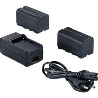 Falcon eyes 2 x accu np-f750 + acculader sp-chg voor led lamp - thumbnail