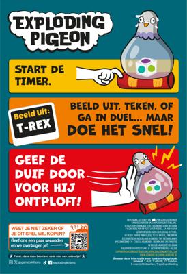 Exploding Pigeon - 2+ Spelers