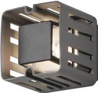 KonstSmide Ultra design buitenlampPescara Square 11cm antraciet - 7978-370 - thumbnail