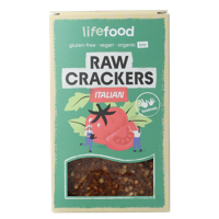 Lifefood Life crackers Italiaans raw bio 90 Gram - thumbnail