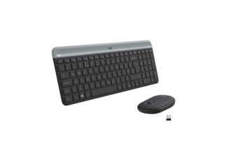 Logitech MK470 desktop zwart