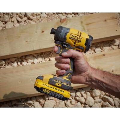 Stanley SFMCF810D2K FATMAX® V20 Accu slagschroevendraaier 170Nm Brushless 18V 2.0Ah in koffer - thumbnail