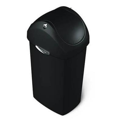 Simplehuman Afvalemmer Swing 60 liter Zwart
