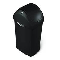 Simplehuman Afvalemmer Swing 60 liter Zwart - thumbnail