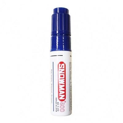 Stift Snowman 400 blauw permanent marker