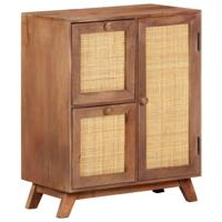 VidaXL Dressoir 60x35x75 cm massief mangohout - thumbnail