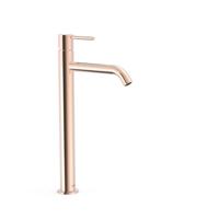 Wastafelmengkraan Tres Study Exclusive 38,5 cm 1-Knop Rond Rosé Goud Tres - thumbnail