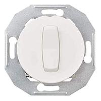 ELSO universele schakelaar WDE011021 met centrale plaat wit Renova Wit 1 stuk(s) - thumbnail