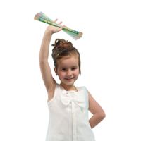 Toi-Toys Twirling glitter baton paard - thumbnail