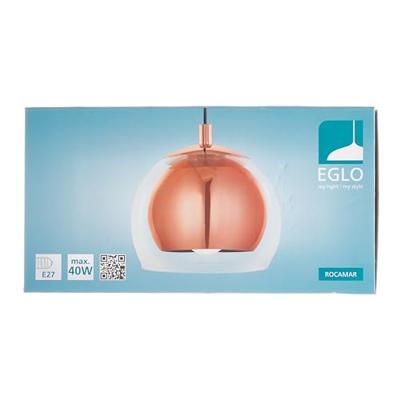 Eglo HanglampRocamar pendel koperbruin - 94589