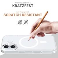 JT Berlin BackCase Pankow Clear Backcover Apple iPhone 16 Plus Transparant MagSafe compatible - thumbnail