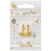 Harry Potter Earrings Golden Snitch (Golden Tone) - thumbnail