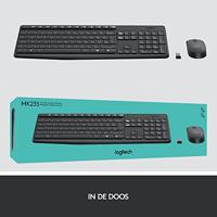 Logitech MK235 desktop zwart - thumbnail
