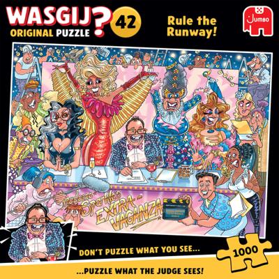 Jumbo Wasgij original 42 legpuzzel - glitter en schitter!, 1000st. Jumbo Wasgij original 42 legpuzzel - glitter en schitter!, 1000st.