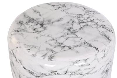 Bijzettafel DKD Home Decor Gouden Wit Ijzer (50 x 50 x 45 cm)