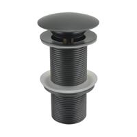 Best Design Clickwaste Moya Lange Draad 5/4" 10 cm Messing Gunmetal - thumbnail