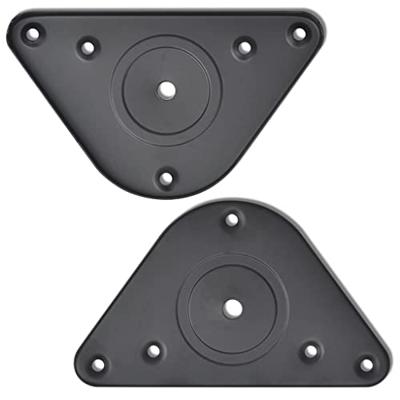 VidaXL Tafelpoten in hoogte verstelbaar zwart 710 mm 4 st