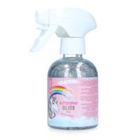 Lucky Horse Unicorn Zilver glitter spray - thumbnail