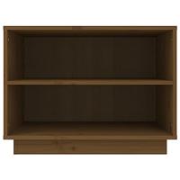 Schoenenkast 60x34x45 cm massief grenenhout honingbruin - thumbnail