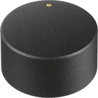 Monacor 0033200 KN-130 Draaiknop Zwart, Goud (Ø) 30 mm 1 stuk(s) - thumbnail