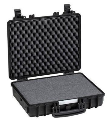Explorer Cases 4412hl koffer zwart met plukschuim