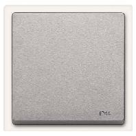 Merten 433060 Wisselschakelaar Afdekking System M Aluminium 1 stuk(s)