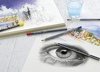 Potlood Faber-Castell GoldFaber 1221 Zeshoekig 6B (12 Stuks) - thumbnail