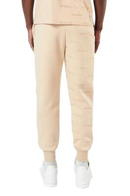 My Brand All Over Embroidery Joggingbroek Heren Beige - Maat M - Kleur: Beige | Soccerfanshop
