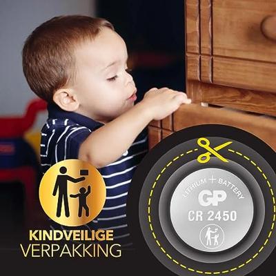 GP Knoopcel Batterij CR2450 - 3v - thumbnail