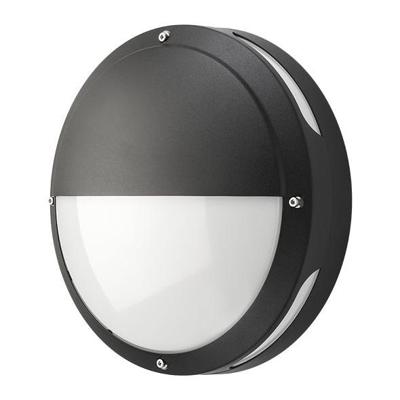 SG Tardo LED wandlamp 2xE27 mat zwart IP65 IK10 614896