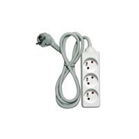 CHACON Stekkerdoos 3 stopcontacten 16A 1,5m wit - thumbnail