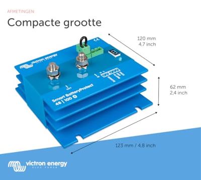 Victron Energy Smart Battery Protect 48V-100A BPR110048000 Accuonderbreking Victron Energy Smart Battery Protect 48V-100A BPR110048000 Accuonderbreking
